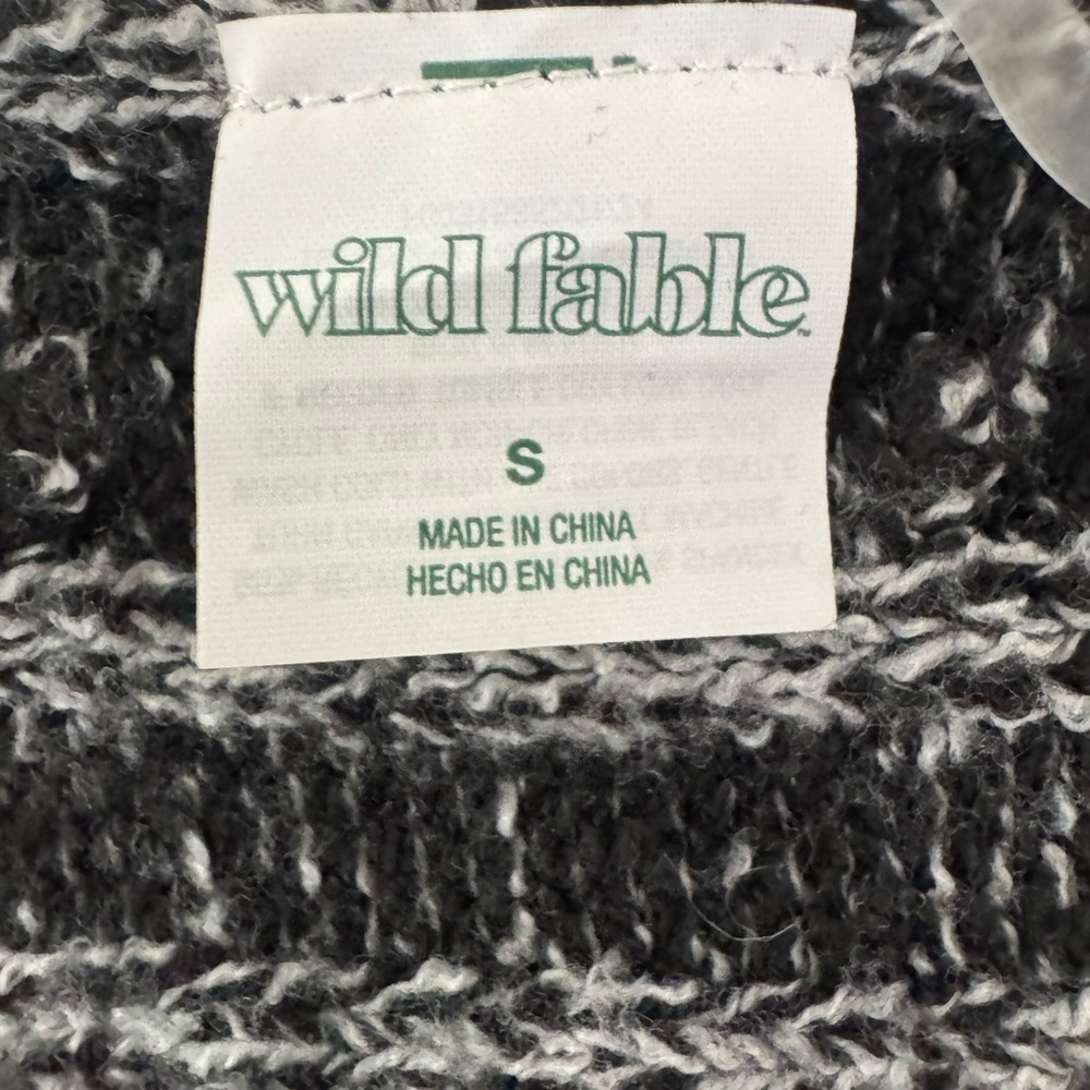 Wild Fable Cropped Open Front Shrug Sweater, Small - Picture 4 of 5